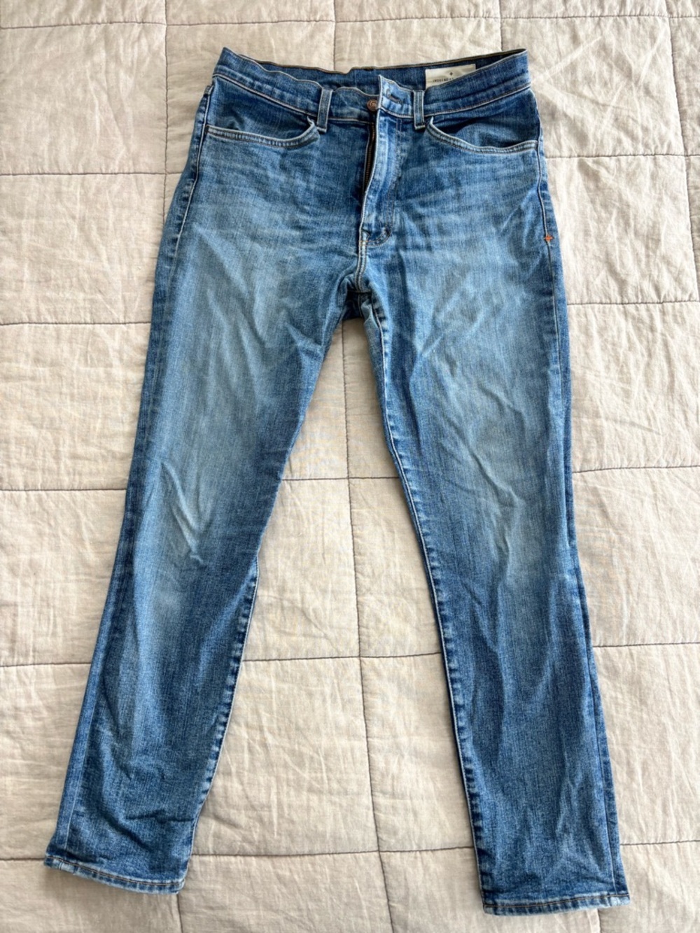 imogene + willie Josette - Blue Cropped Ankle Jeans